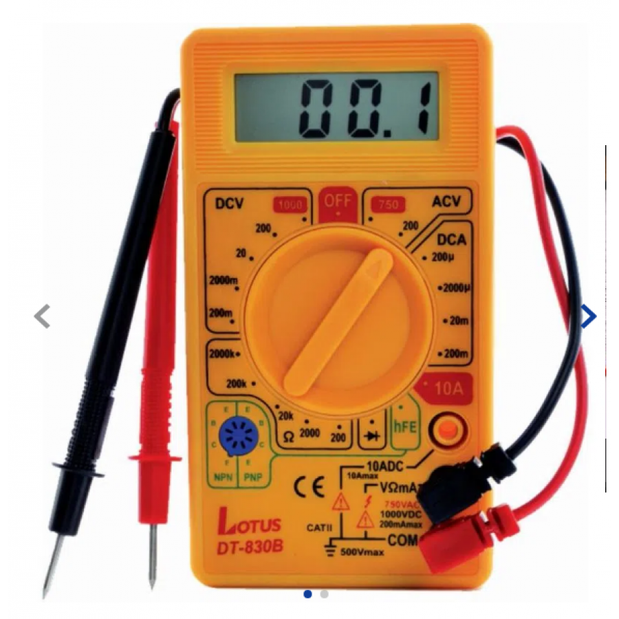 Multimetro Digital Plus - LOTUS