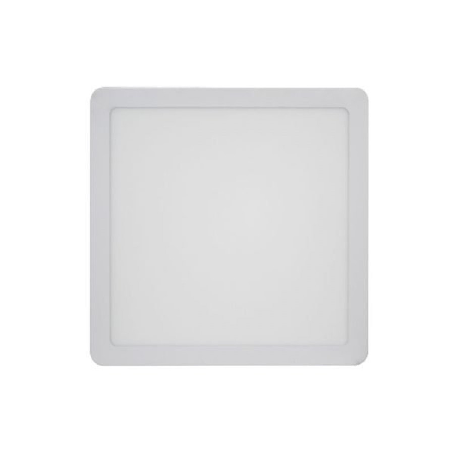 Plafon LED Sobrepor Quadrado 18W 6500K Luz Branca - BLUMENAU