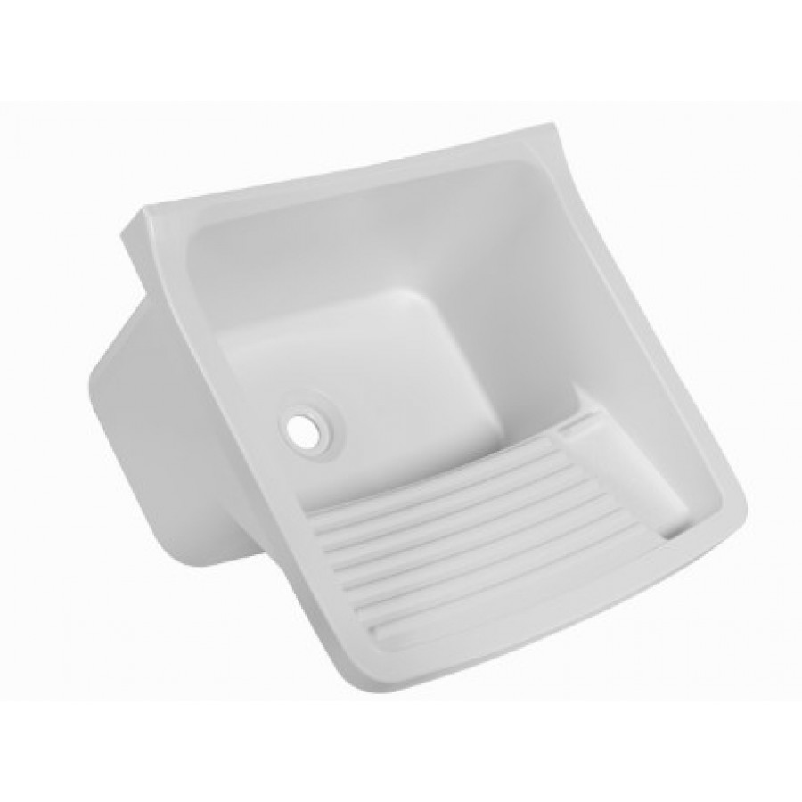 Tanque Plastico 58x52x32CM 40L Branco - Astra