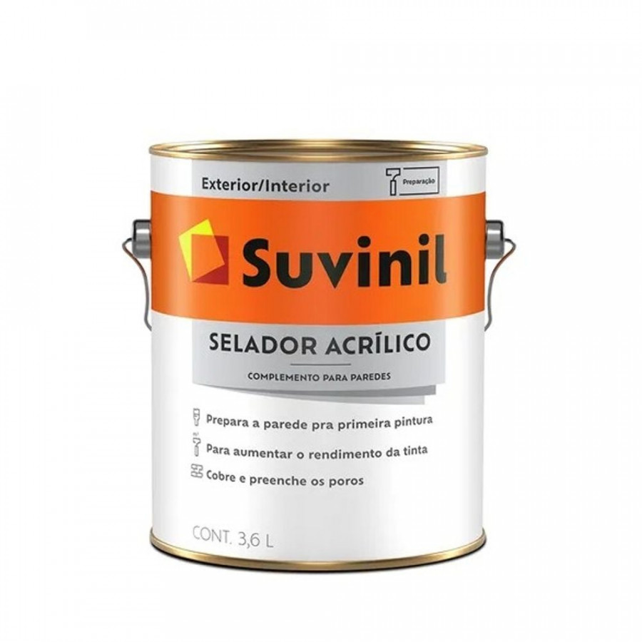 Selador Acrilico 3.6l - SUVINIL