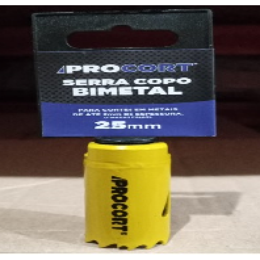 SERRA COPO BIMETAL 25MM PROCORT