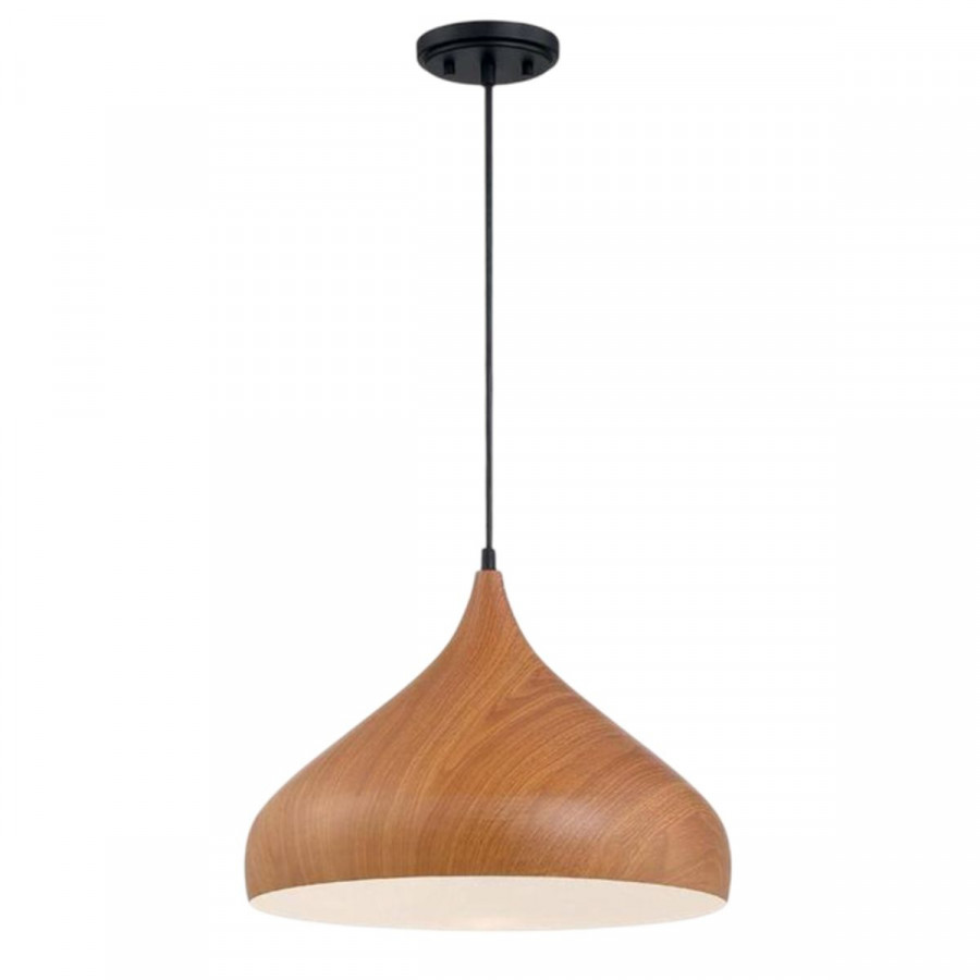 Luminaria Pendente Wooden 32Cm GOOD