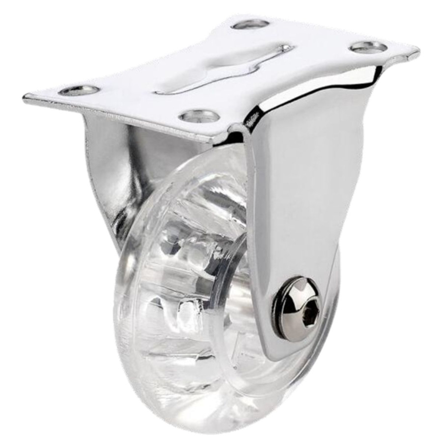 Rodizio Gel Fixo 2'' Rodinha Bisao