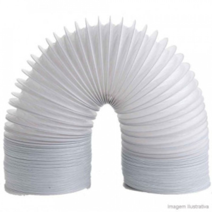 Tubo Flexível para Condução de Ar 150Mm x 3 Mt Polywest - VENTOKIT
