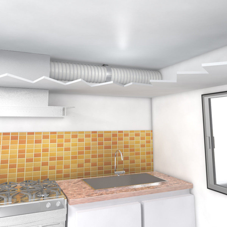 Tubo Plastico Polywest 100mm x 5m Westaflex - VENTOKIT