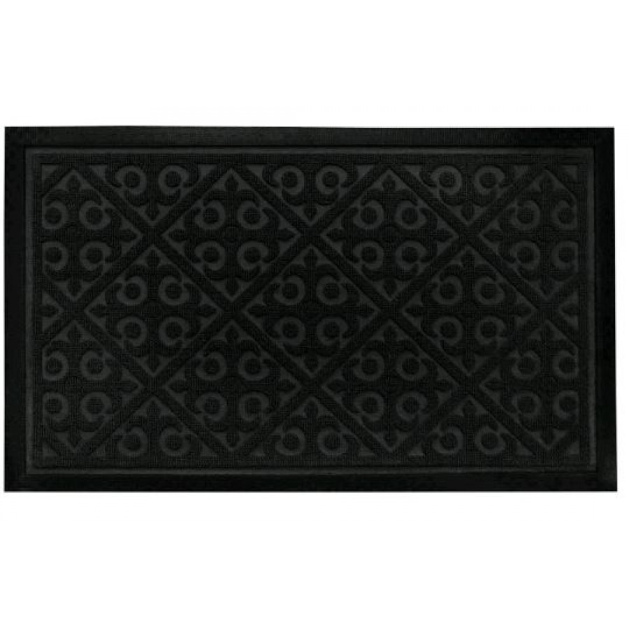 Tapete Waterkap Residencial Preto 45x75cm - KAPAZI