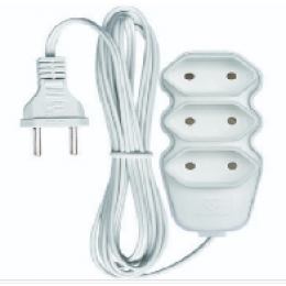 Extensao 2p - 10a 5m 3 tom br MEGATRON