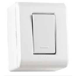 Interruptor 1S Sobrepor 57304001 Br LIz Tramontina