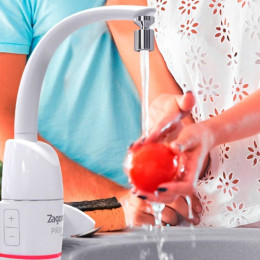 Torneira Elétrica Prima Touch Branca 5500W 127V - ZAGONEL