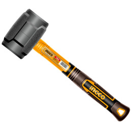 Martelo Borracha 450g Preto INGCO