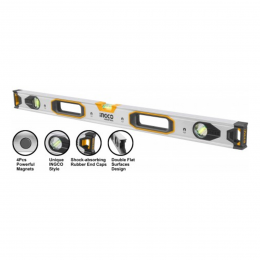 Nivel aluminio mag prof 150cm hsl38150m  INGCO