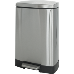 Lixeira Inox Pedal Elite 50Lts Good