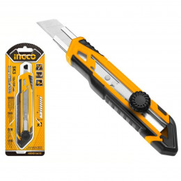 Estilete corpo plastico 18mm 1lamina hkns16618 INGCO