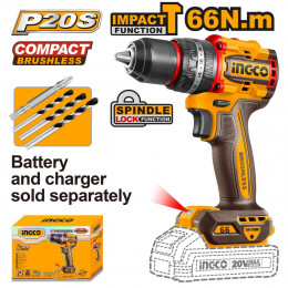 Parafusadeira 1/2 20V Cidli206681 INGCO