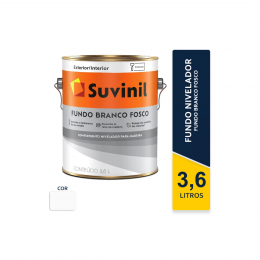 Fundo Branco Fosco 3,6L - SUVINIL