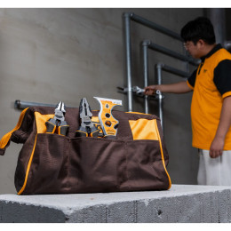 Bolsa fer lona 06 bolsos htbg281328 INGCO