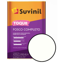 Tinta Toque Fosco Completo Branco Neve 18 Litros Suvinil