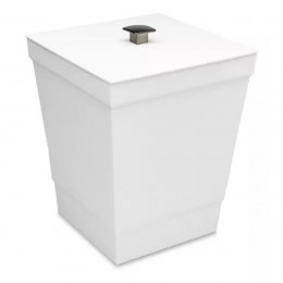 Lixeira branco 1446 STOLF