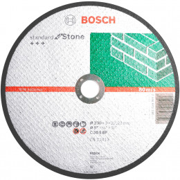 Disco de Corte Refratário STD 9x1/8x7/8'' - BOSCH
