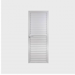 Porta Laminada 210x80 Cm Esquerda Branco 47841 MGM
