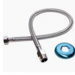 Engate Flexivel inox 40CM 1/2