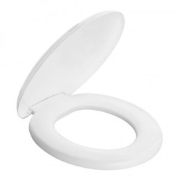 Assento Sanitário Almofadado Classic Branco - ATLAS