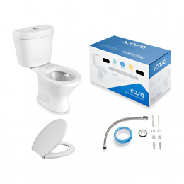 Bacia Caixa Acoplada Infantil Br Kit Icasa