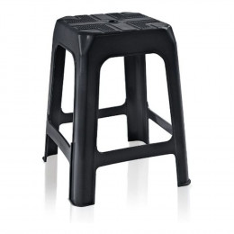 Banqueta Preta Adulto 45 Cm Plástica - ARQPLAST