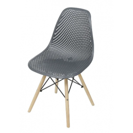 Cadeira  GD EAMES Colmeia PP651 PR GOOD