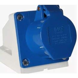 Tomada industrial sobrepor 16A 2P+T  21600 Margirius