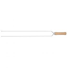 Espeto para Churrasco Duplo 75cm - MOR