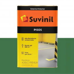 Tinta Piso Fosco Verde 18L - SUVINIL