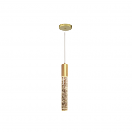 Luminaria Pendente Cristal Tube 2,5W 40Cm GOOD