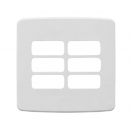 Placa 4x4 6 Posições Compose Branco - WEG
