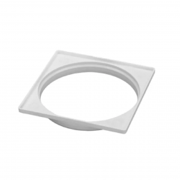 Porta grelha - quad bco 100mm grap