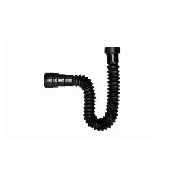 Sifão Sanfonado Rosca 100CM Preto - ASTRA