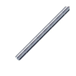 Barra Roscada Zincada 1/4'' 1 Metro  - SCHNEIDER