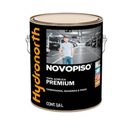 Tinta Acrílica Premium Novopiso 3,6L Fosco Verde - HYDRONORTH
