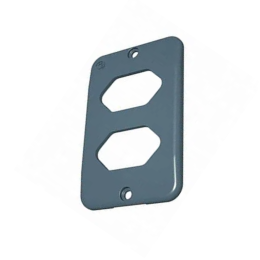 Tampa 1 Tomada e 1 Interruptor Horizontal Condulete - TIGRE