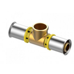 Te Gás 90° com Rosca 16mmx1/2