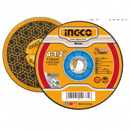Disco Desbaste Metal 115x6,0x22mm INGCO