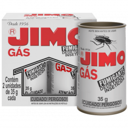 Veneno Jimo Gás Fumigante 35g com 2 Unidades - JIMO