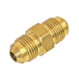 Niple Latão 3/8 SAE x 3/8 SAE - MAQENGE