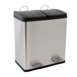 Lixeira Inox Pedal 30L Duolife GOOD