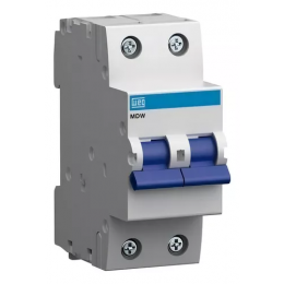 Minidisjuntor Bipolar Termomagn MDW-C32-2 32A - WEG