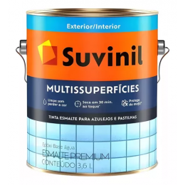 Tinta Esmalte Multissuperfícies 3,6L Branco Acetinado - SUVINIL