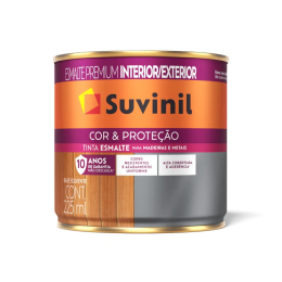 Tinta Esmalte Sintético Cor & Proteção Marrom Brilhante 900ML - SUVINIL