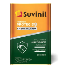 Tinta Fachada Protegida Emborrachada Branco Neve 18 Litros Suvinil