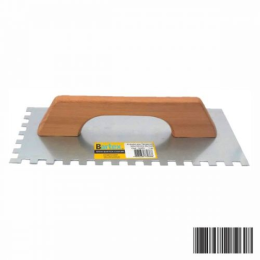 Desempenadeira aco dent - 300x135mm BARTE