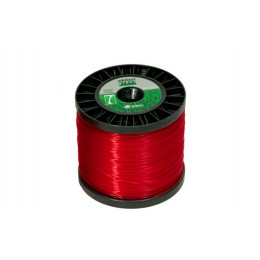 Fio de Nylon para Roçadeira 3,00MM com 248MT tipo Redondo Vermelho - EKILON GRASS